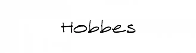 Hobbes  免费字体下载