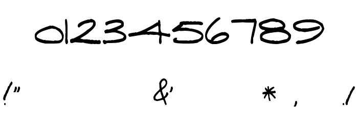 Hobbes Font OTHER CHARS