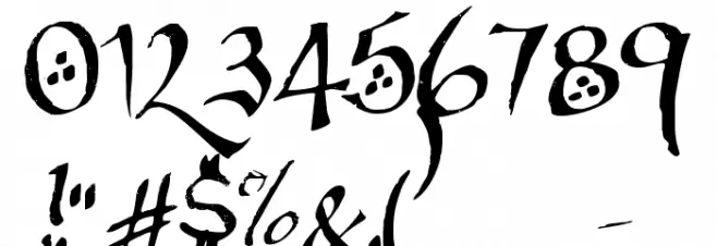 Hobbiton BrushhandHobbiton brush Font OTHER CHARS