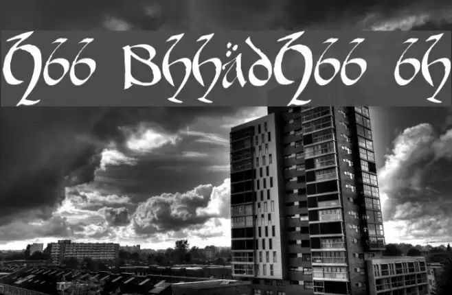 Hobbiton BrushhandHobbiton brush Font examples