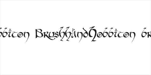 Hobbiton BrushhandHobbiton brush Logo
