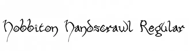 Hobbiton Handscrawl Regular  baixar fontes gratis