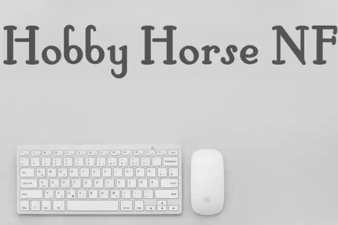 Hobby Horse NF Font examples