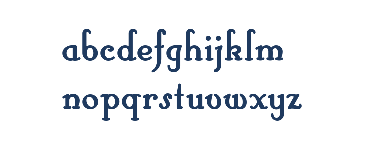 Hobby Horse NF Lowercase