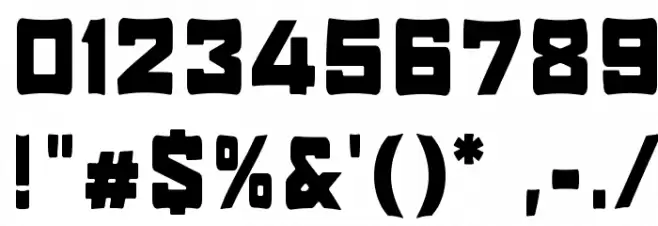 Hobbyofnight Font OTHER CHARS