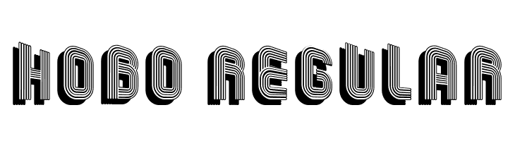 Hobo Regular  免费字体下载