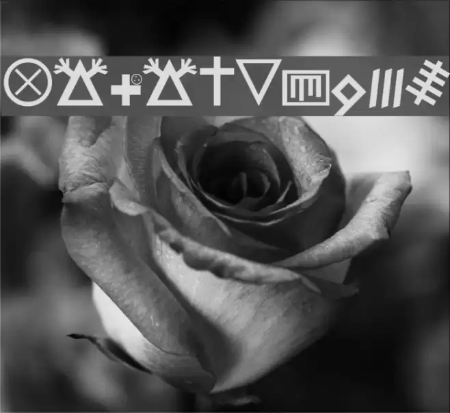 Hobo Signs Font examples