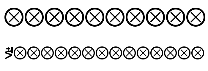 HoboSigns Font OTHER CHARS