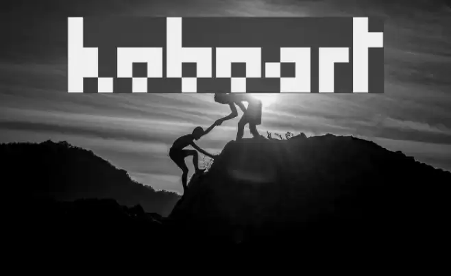 Hoboart Font examples