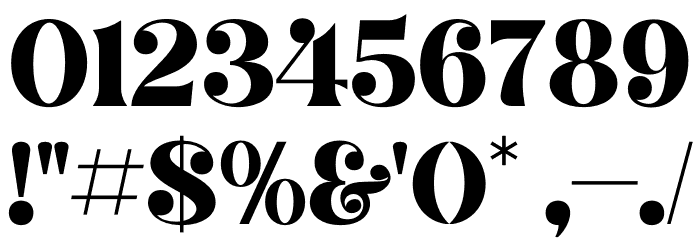 Hochagi Font OTHER CHARS