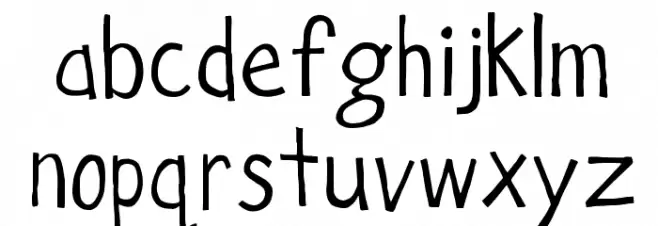 Hockey is Lif Schriftart Kleinbuchstaben