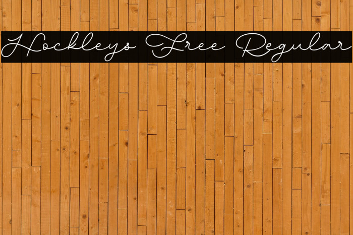 Hockleys Free Regular Example 2