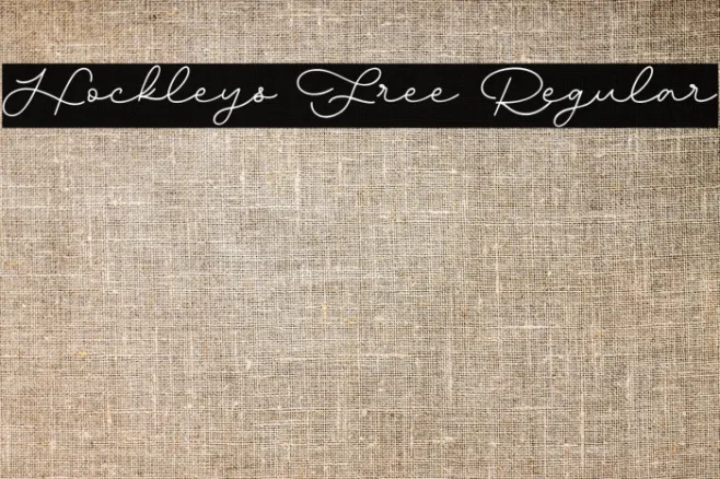 Hockleys Free Regular Example 3