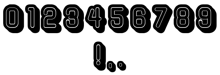 Hocus Pocus Filled Regular Font OTHER CHARS