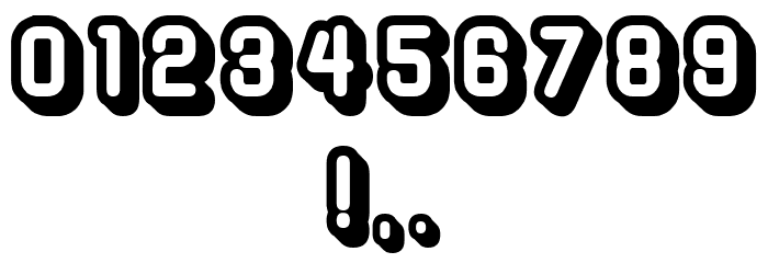 Hocus Pocus Hollow Regular Font OTHER CHARS