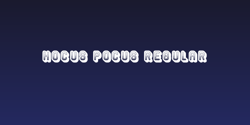Hocus Pocus Regular Social Header