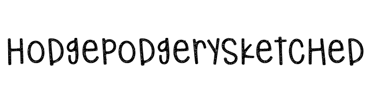 Hodgepodgery Sketched  Free Fonts Download