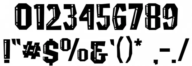 Hodlers Font OTHER CHARS