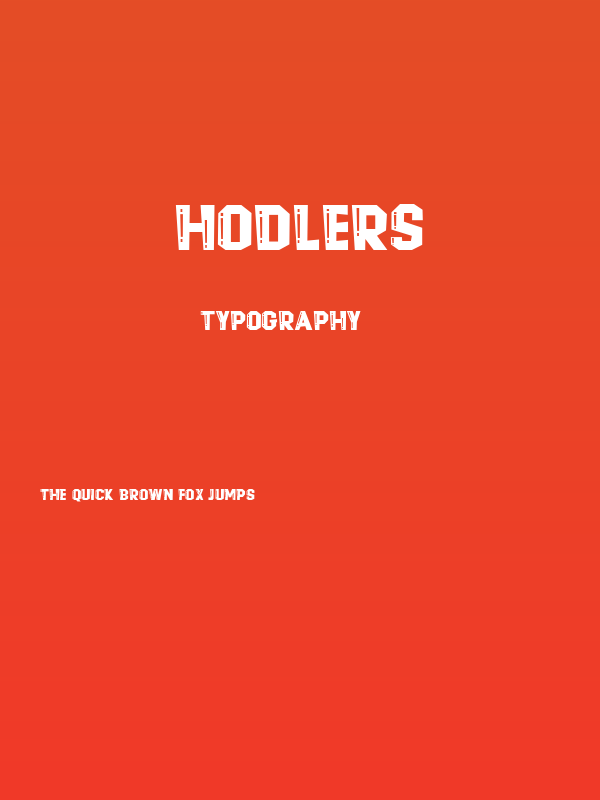 Hodlers Poster