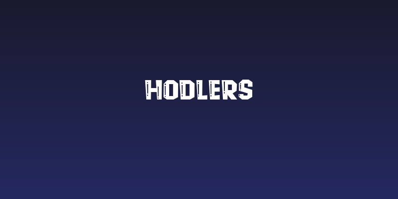 Hodlers Social Header