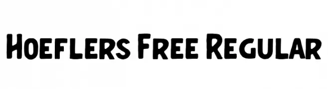Hoeflers Free Regular  Frei Schriftart Herunterladen