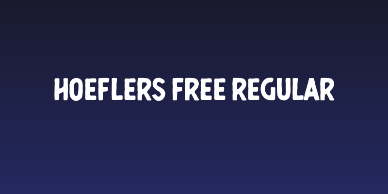 Hoeflers Free Regular Social Header