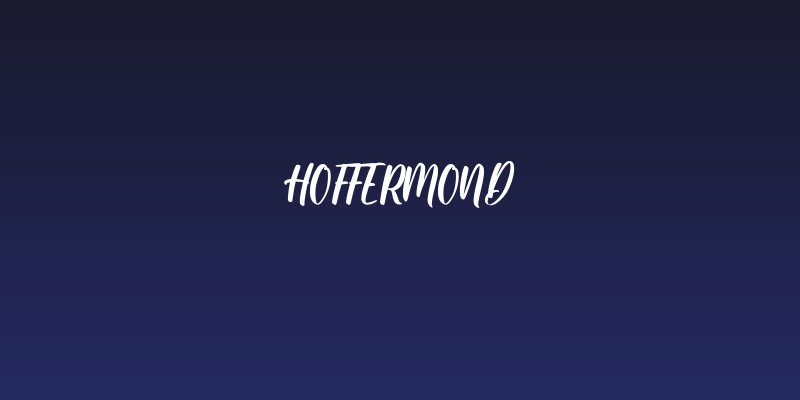 Hoffermond Social Header