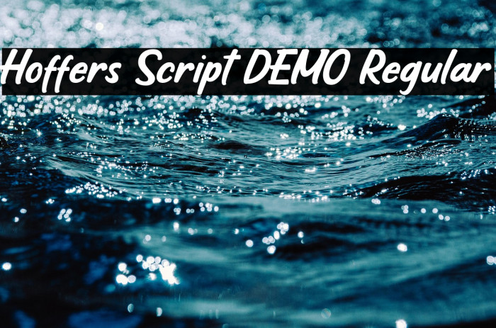 Hoffers Script DEMO Regular Example 3