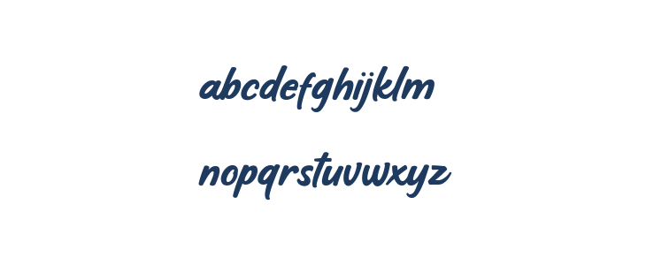 Hoffers Script DEMO Regular Lowercase
