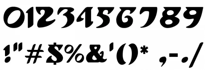 Hoffman Font OTHER CHARS