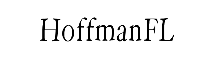 HoffmanFL Font