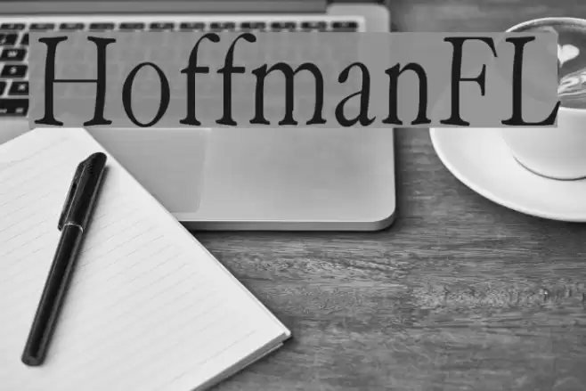 HoffmanFL Font examples