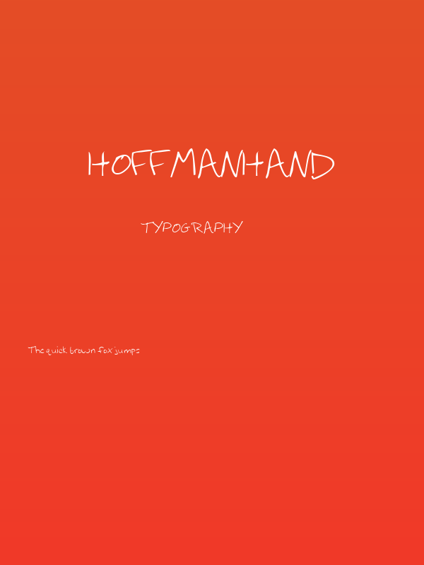 Hoffmanhand Poster