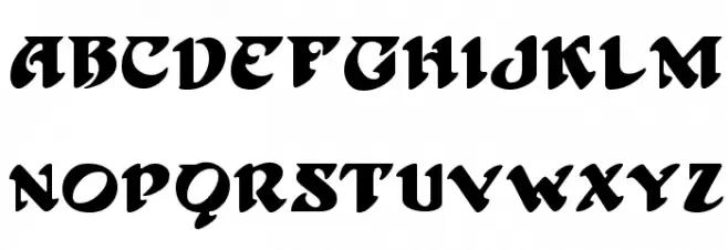 Hoffmann Regular Fonte MAIÚSCULAS