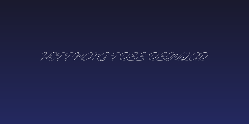 Hoffmans Free Regular Social Header