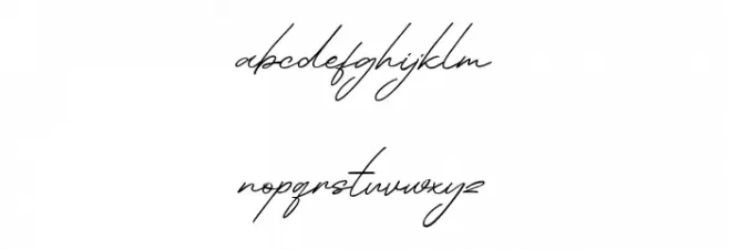 Hoffmans Free Regular 字体 小写