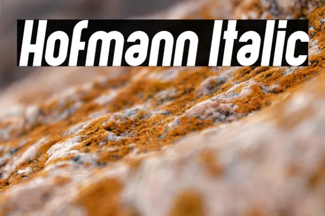 Hofmann Italic Example 2