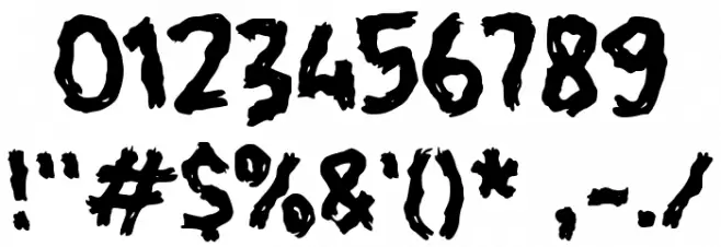 Hoga Font OTHER CHARS