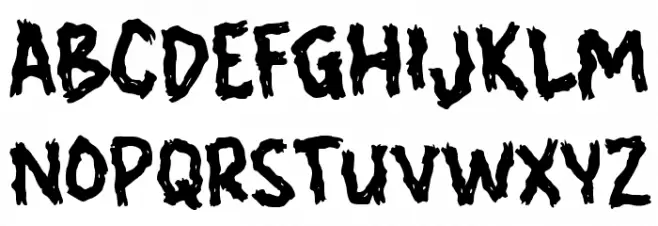 Hoga Font UPPERCASE