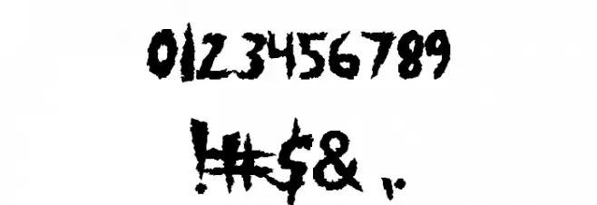 HoganMania Font OTHER CHARS