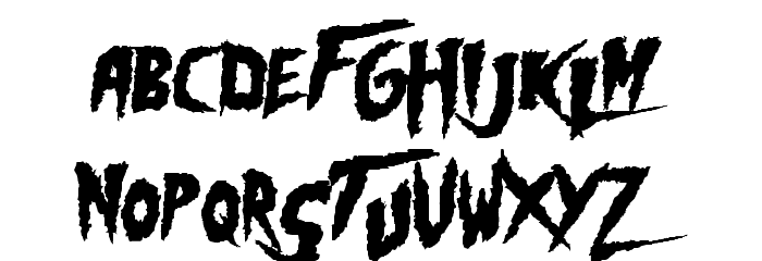 HoganMania Font LOWERCASE