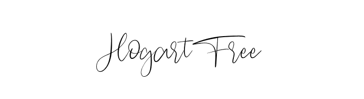 Hogart Free  font caratteri gratis
