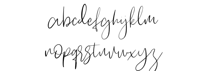 Hogart Free Font LOWERCASE
