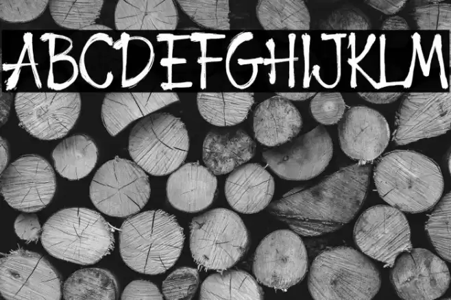 Hogback Demo Version Font examples