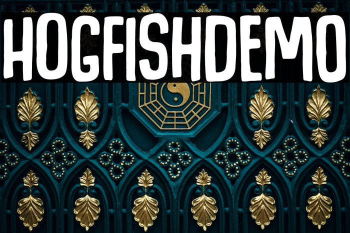 HogfishDEMO Font examples