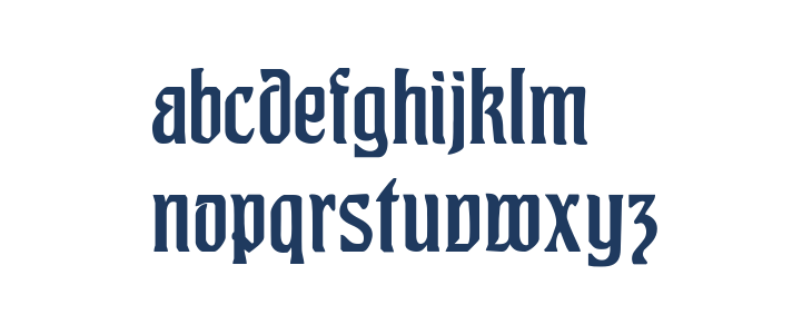 Hohenzollern Lowercase