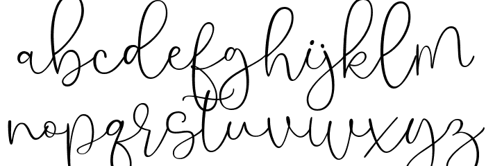 Hoho Christmas Regular Font LOWERCASE