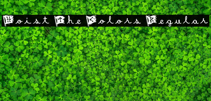 Hoist The Colors Regular Example 2