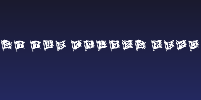 Hoist The Colors Regular Social Header