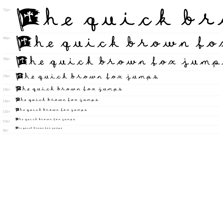 Hoist The Colors Regular Waterfall